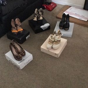 Bundle Heels (Wedges and stilettos)